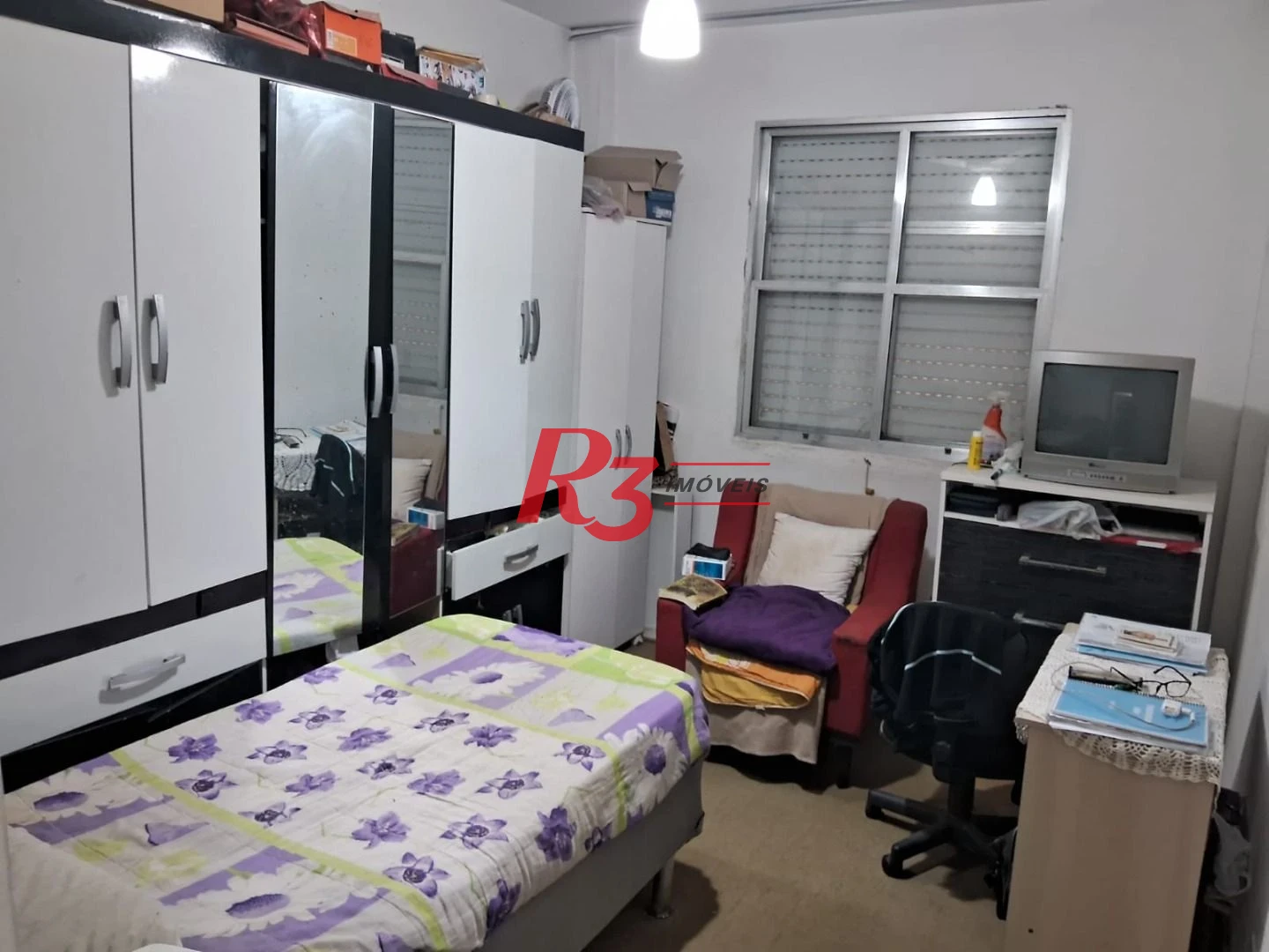 Apartamento com 2 dormitórios à venda, 52 m² por R$ 430.000,00 - Aparecida - Santos/SP