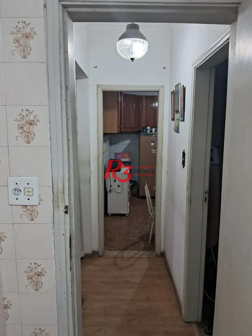 Apartamento com 2 dormitórios à venda, 52 m² por R$ 430.000,00 - Aparecida - Santos/SP