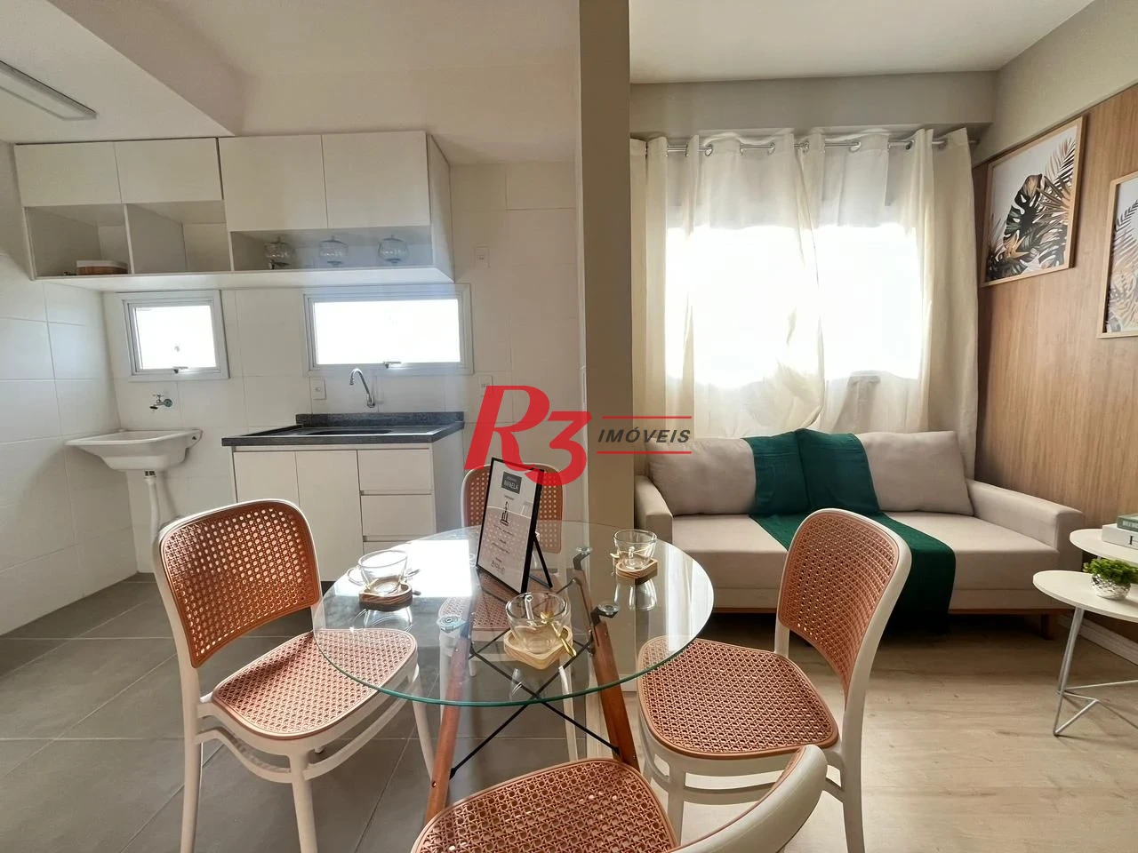 Apartamento Novo de 2 Dormitórios no Estuário - Santos, Próximo ao Canal 6
