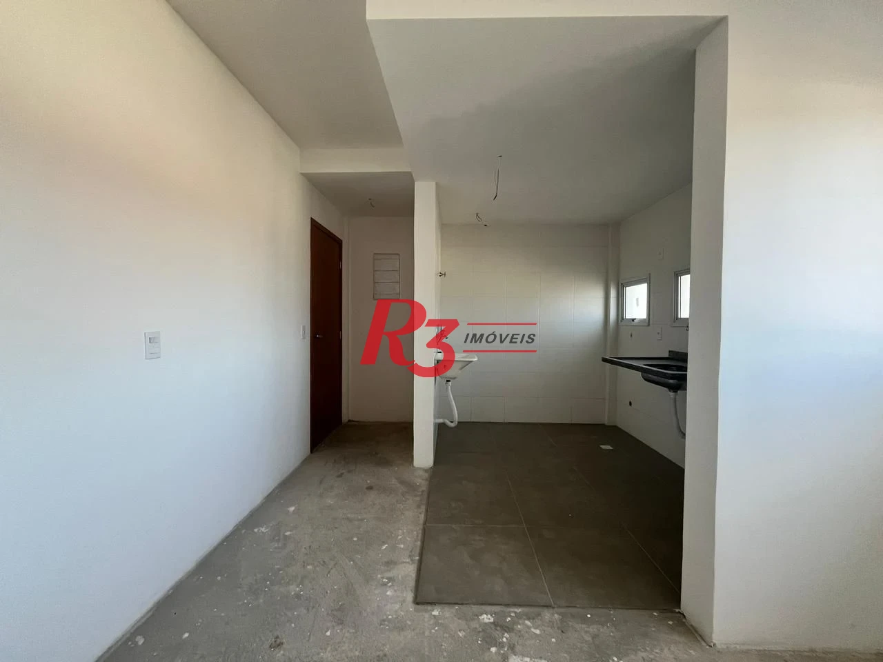 Apartamento com 2 dormitórios à venda, 41 m² por R$ 350.000,00 - Estuário - Santos/SP