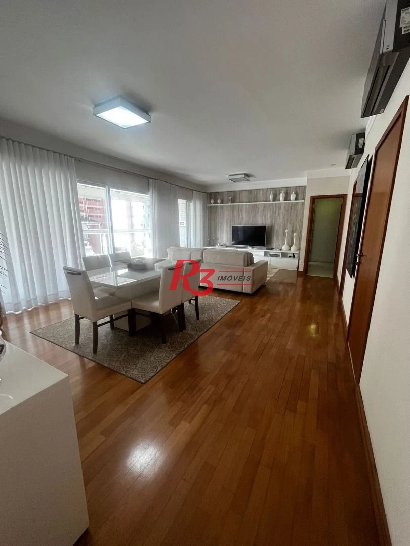 Apartamento, 160 m² - venda por R$ 2.550.000,00 ou aluguel por R$ 15.000,00/mês - Embaré - Santos/SP