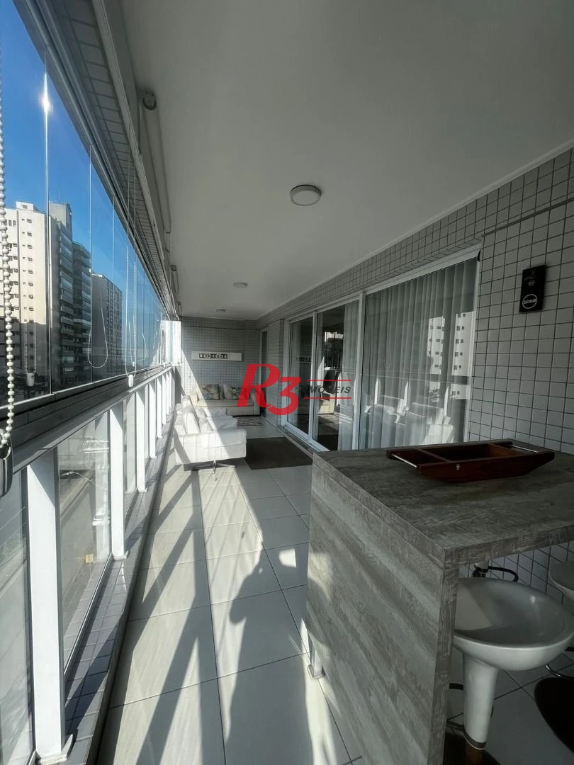 Apartamento, 160 m² - venda por R$ 2.550.000,00 ou aluguel por R$ 15.000,00/mês - Embaré - Santos/SP