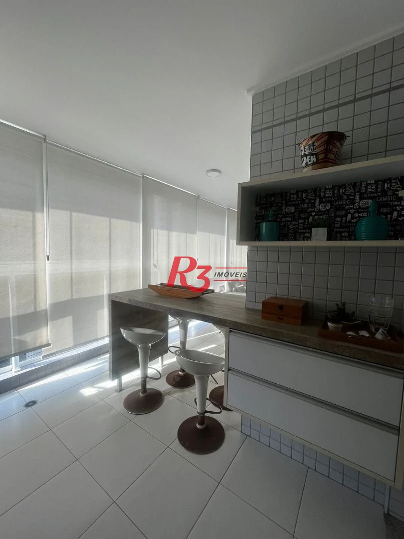 Apartamento, 160 m² - venda por R$ 2.550.000,00 ou aluguel por R$ 15.000,00/mês - Embaré - Santos/SP