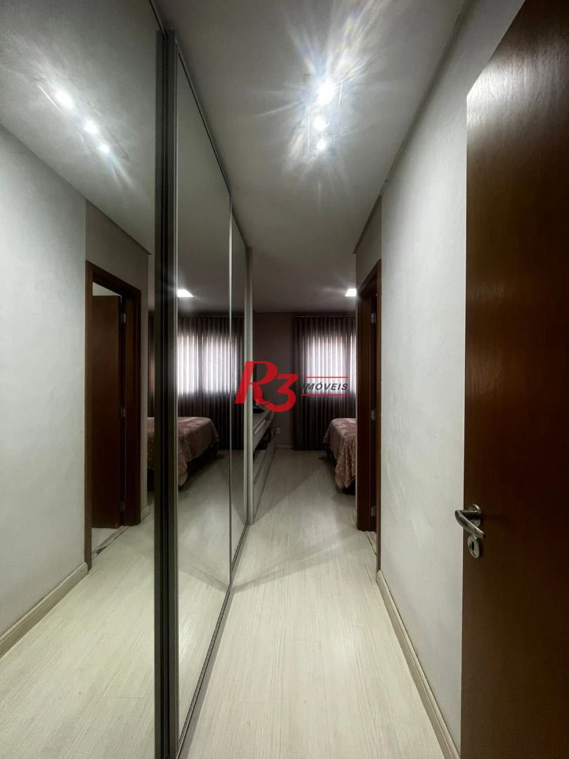 Apartamento, 160 m² - venda por R$ 2.550.000,00 ou aluguel por R$ 15.000,00/mês - Embaré - Santos/SP