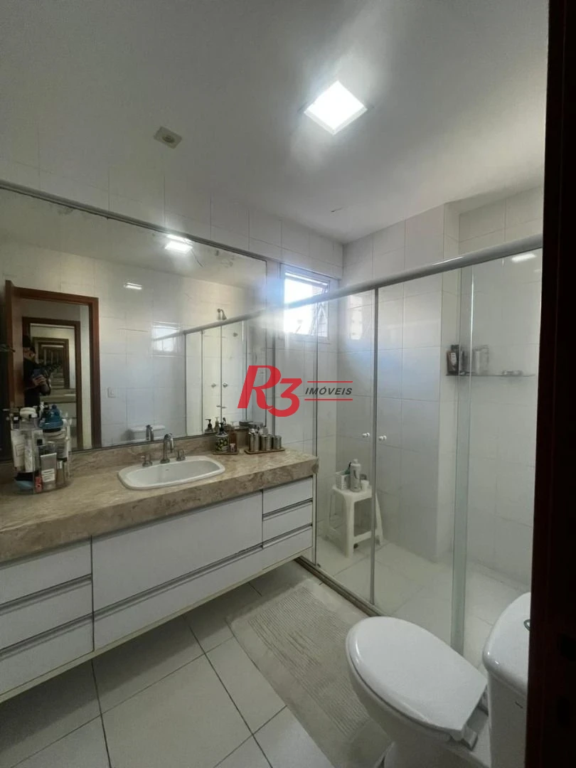 Apartamento, 160 m² - venda por R$ 2.550.000,00 ou aluguel por R$ 15.000,00/mês - Embaré - Santos/SP