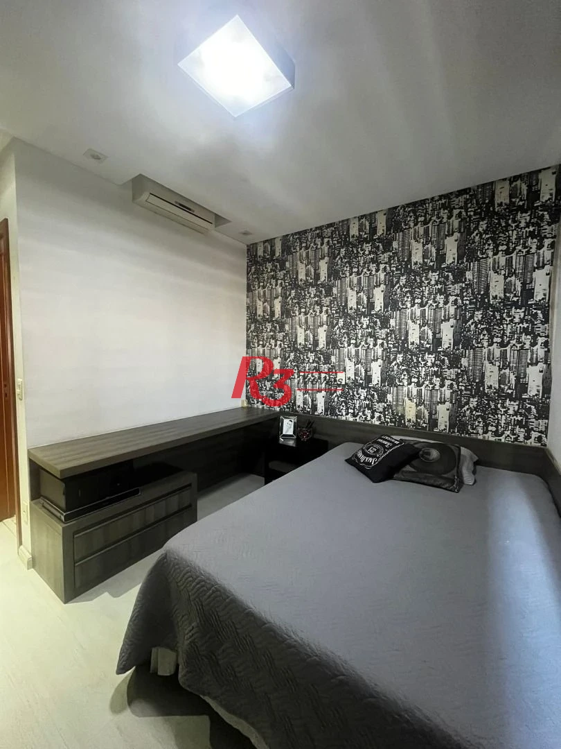 Apartamento, 160 m² - venda por R$ 2.550.000,00 ou aluguel por R$ 15.000,00/mês - Embaré - Santos/SP