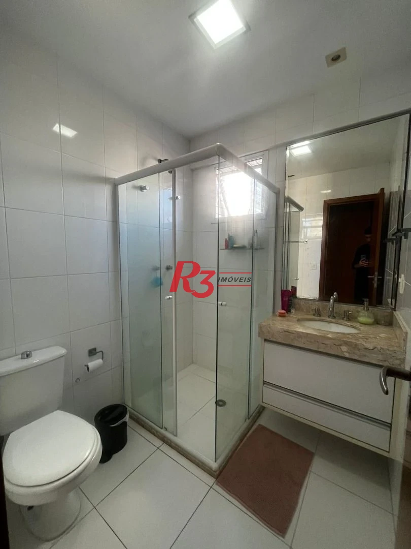 Apartamento, 160 m² - venda por R$ 2.550.000,00 ou aluguel por R$ 15.000,00/mês - Embaré - Santos/SP