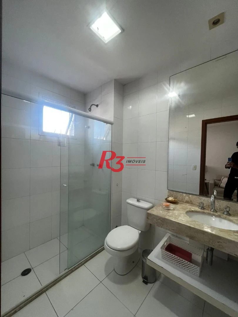 Apartamento, 160 m² - venda por R$ 2.550.000,00 ou aluguel por R$ 15.000,00/mês - Embaré - Santos/SP