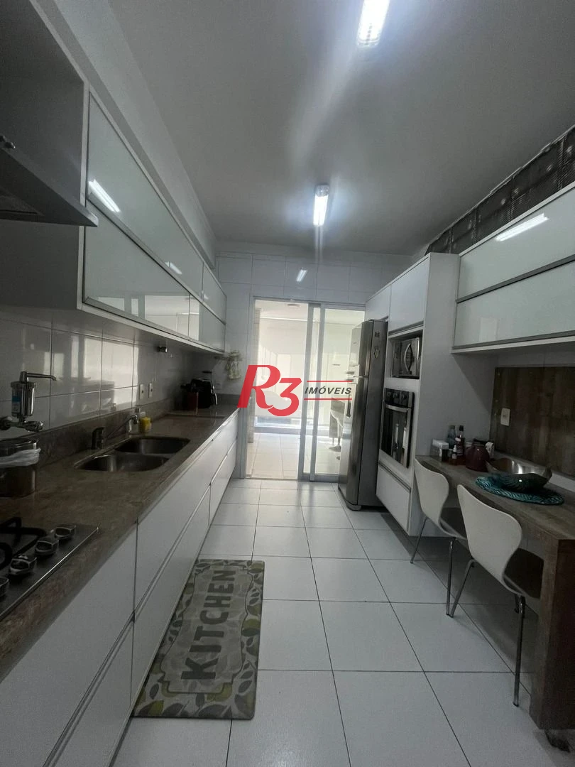 Apartamento, 160 m² - venda por R$ 2.550.000,00 ou aluguel por R$ 15.000,00/mês - Embaré - Santos/SP