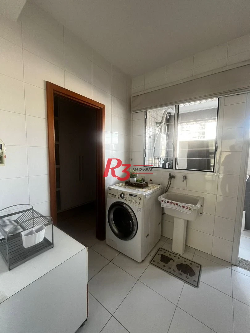 Apartamento, 160 m² - venda por R$ 2.550.000,00 ou aluguel por R$ 15.000,00/mês - Embaré - Santos/SP