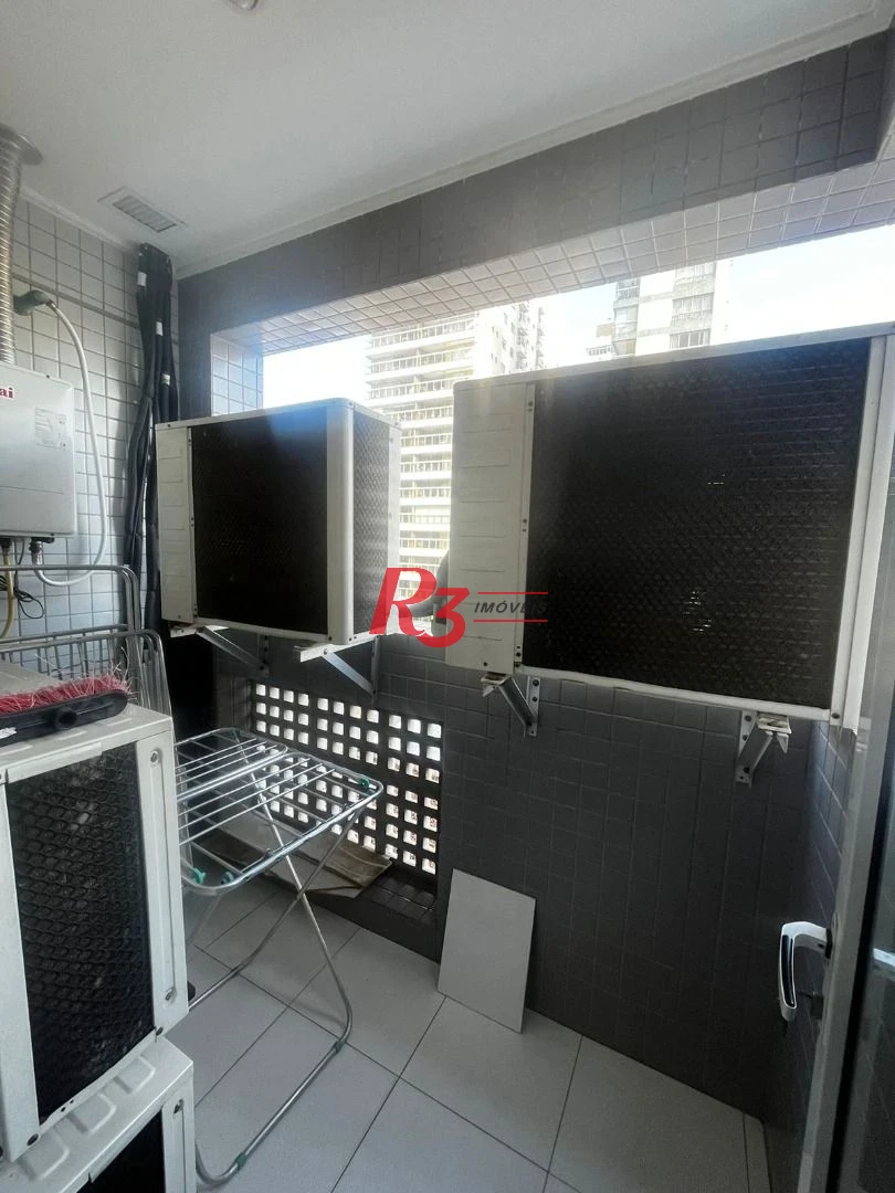 Apartamento, 160 m² - venda por R$ 2.550.000,00 ou aluguel por R$ 15.000,00/mês - Embaré - Santos/SP