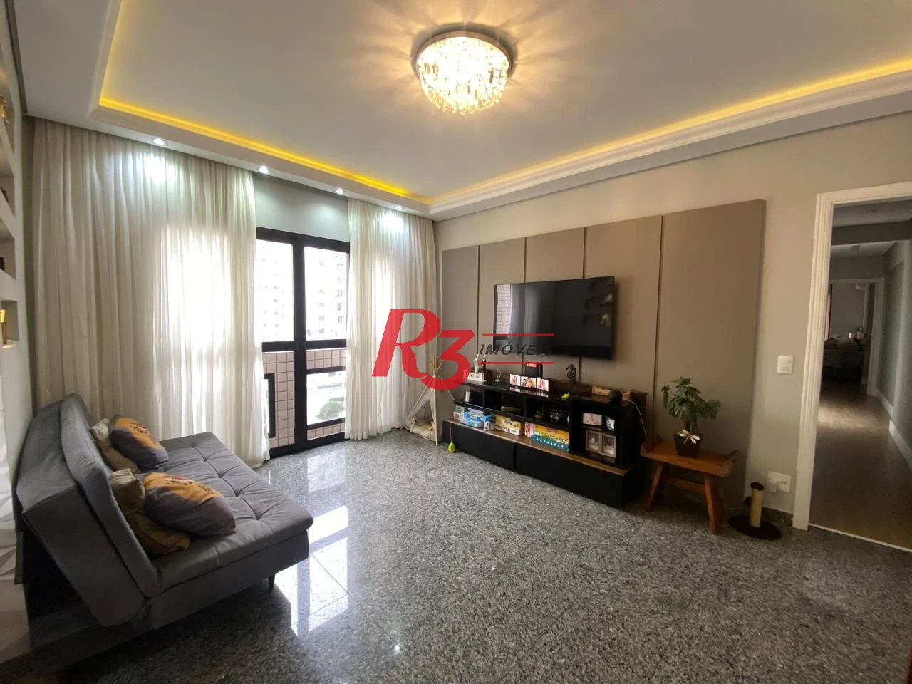 Apartamento à venda, 134 m² por R$ 910.000,00 - Pompéia - Santos/SP