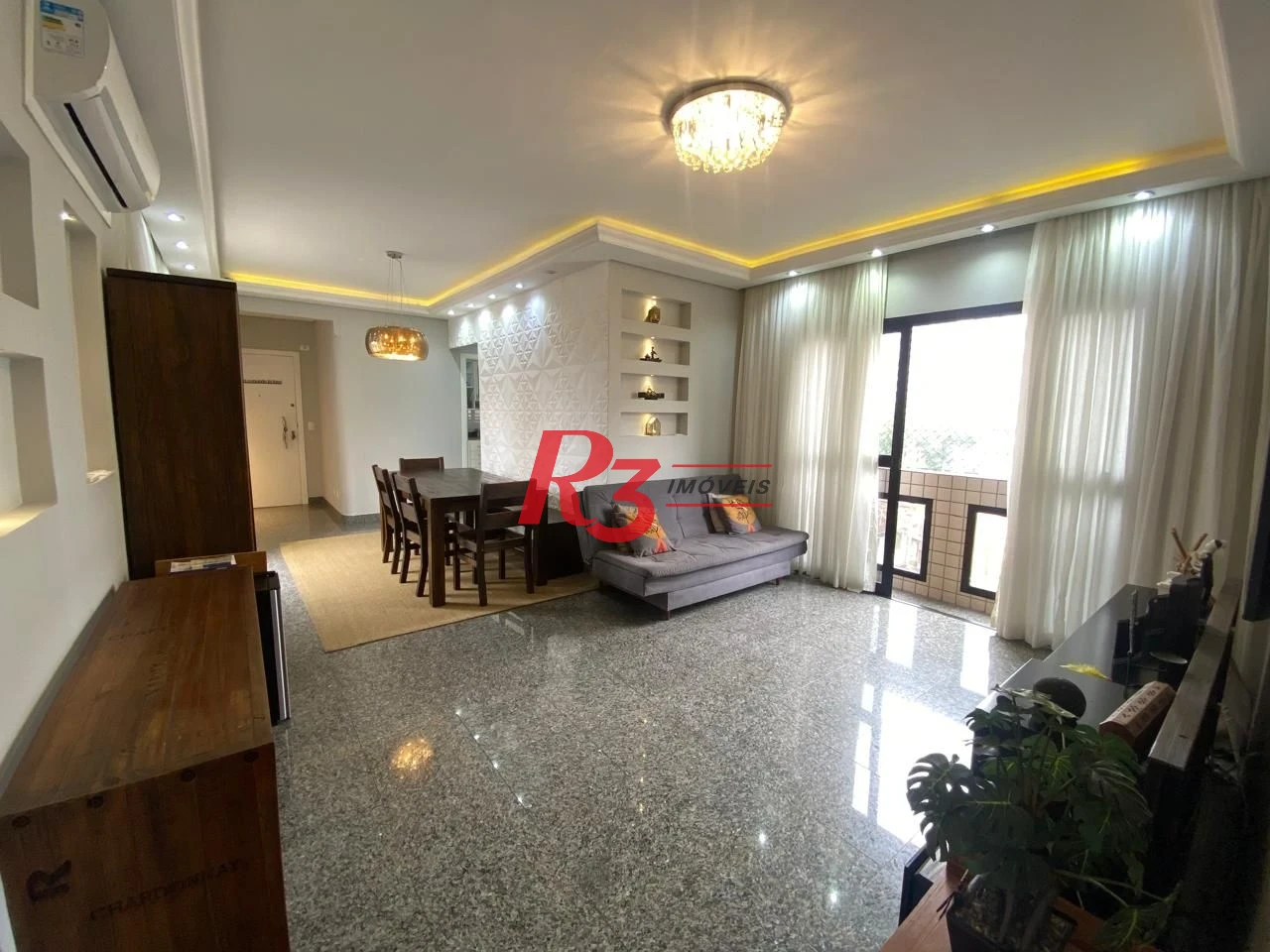 Apartamento à venda, 134 m² por R$ 910.000,00 - Pompéia - Santos/SP