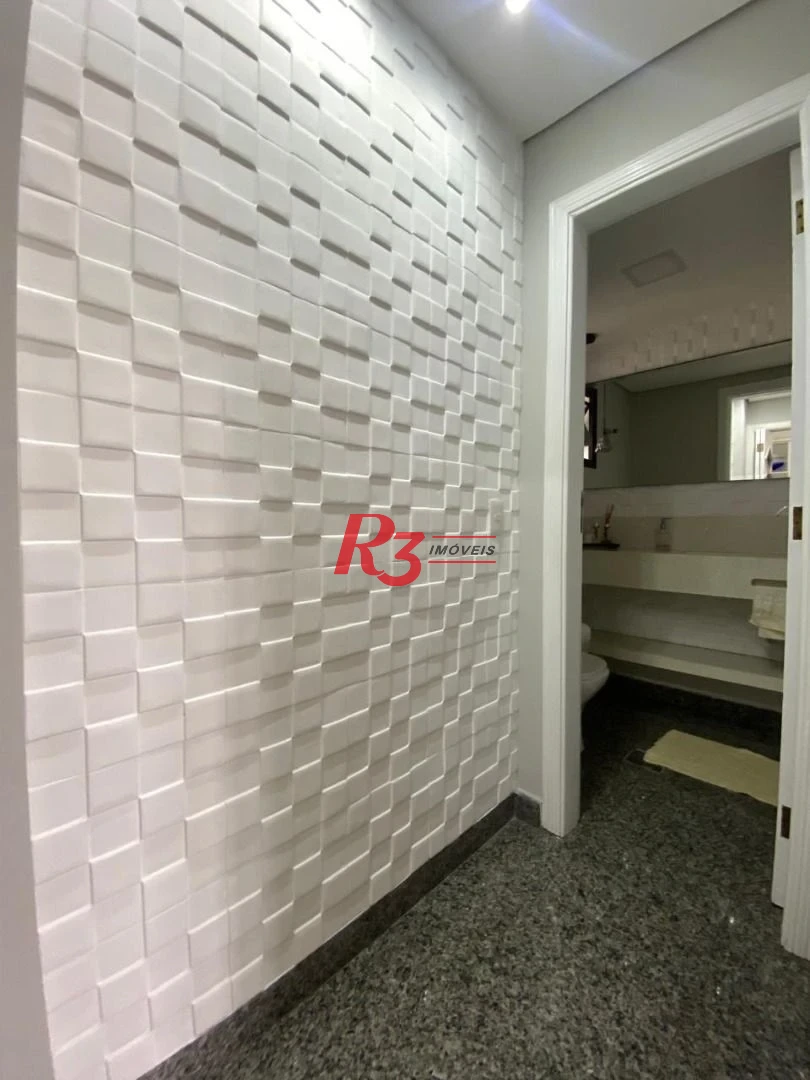 Apartamento à venda, 134 m² por R$ 910.000,00 - Pompéia - Santos/SP