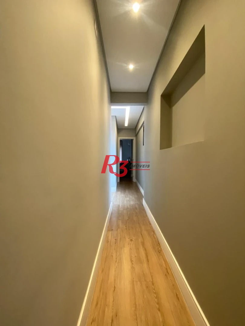 Apartamento à venda, 134 m² por R$ 910.000,00 - Pompéia - Santos/SP