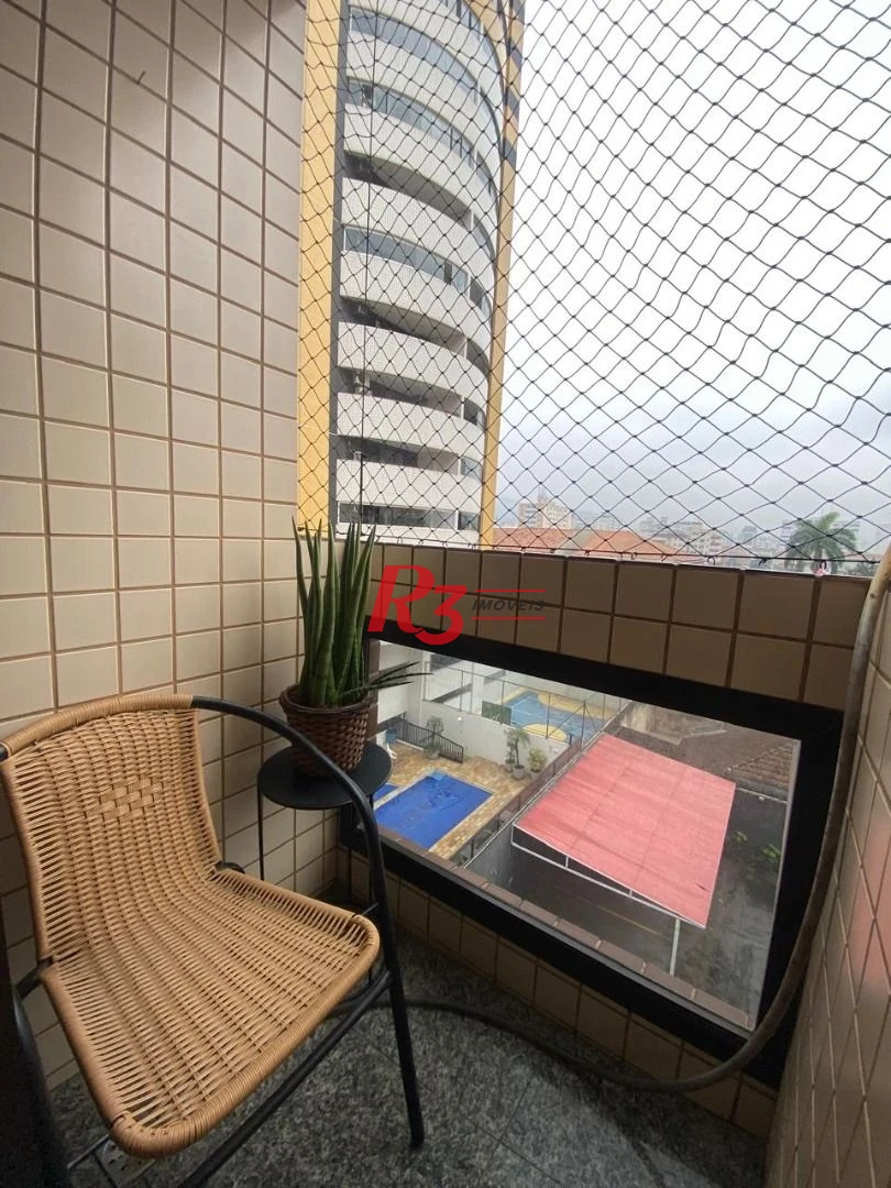 Apartamento à venda, 134 m² por R$ 910.000,00 - Pompéia - Santos/SP