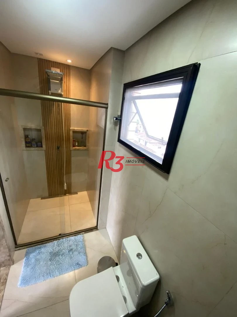 Apartamento à venda, 134 m² por R$ 910.000,00 - Pompéia - Santos/SP