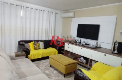 Apartamento com 3 dormitórios à venda, 154 m² por R$ 1.240.000,00 - Ponta da Praia - Santos/SP