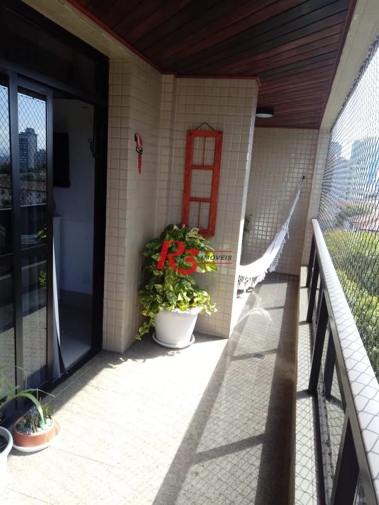 Apartamento com 3 dormitórios à venda, 154 m² por R$ 1.240.000,00 - Ponta da Praia - Santos/SP