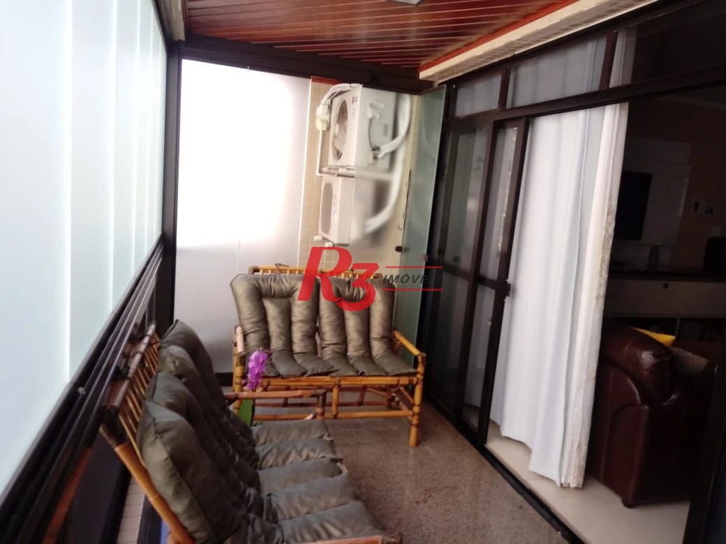 Apartamento com 3 dormitórios à venda, 154 m² por R$ 1.240.000,00 - Ponta da Praia - Santos/SP