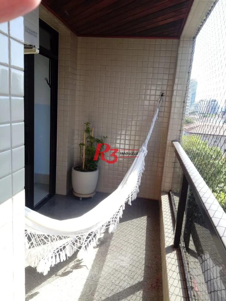 Apartamento com 3 dormitórios à venda, 154 m² por R$ 1.240.000,00 - Ponta da Praia - Santos/SP