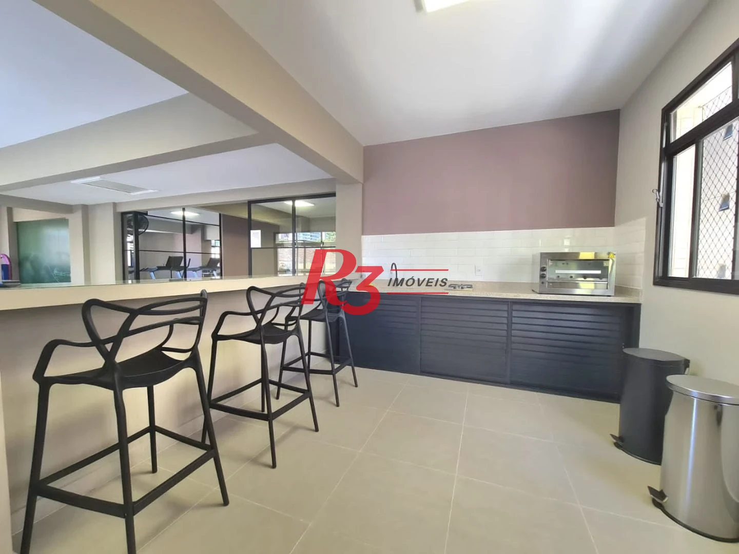 Apartamento com 3 dormitórios à venda, 154 m² por R$ 1.240.000,00 - Ponta da Praia - Santos/SP