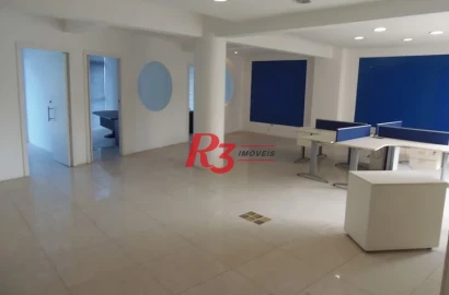 Sala à venda, 353 m² por R$ 550.000,00 - Centro - Santos/SP