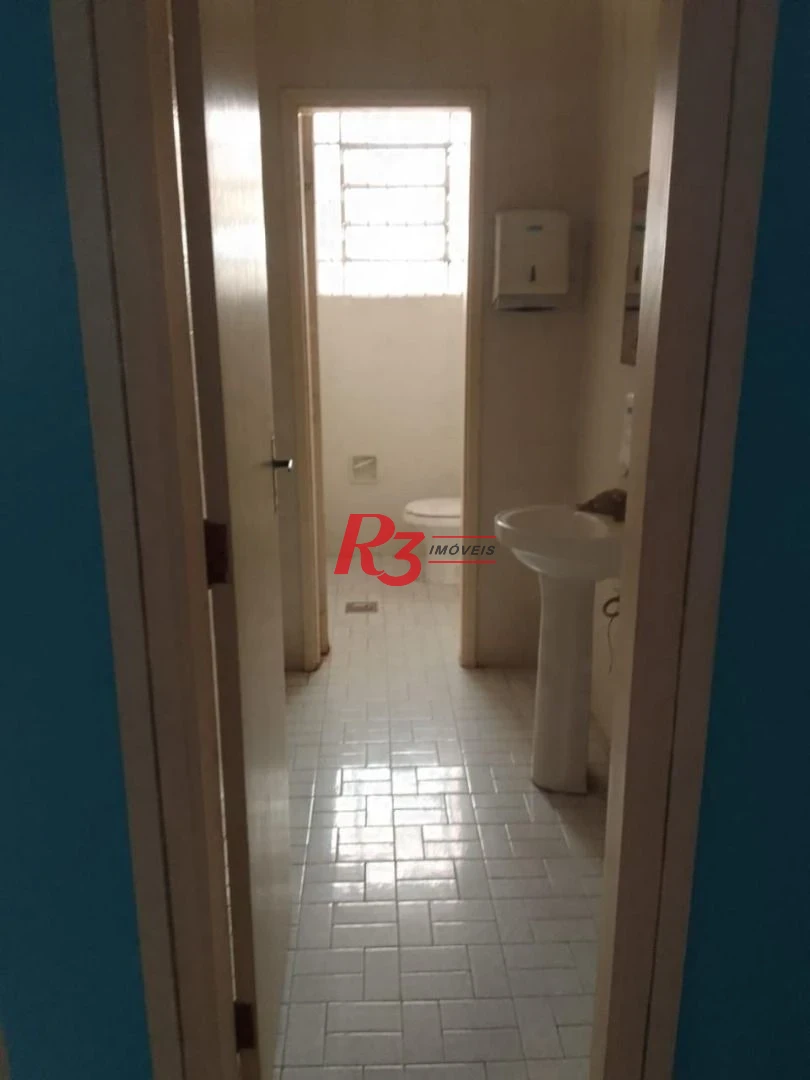 Conjunto para alugar, 210 m² por R$ 2.500,00/mês - Centro - Santos/SP
