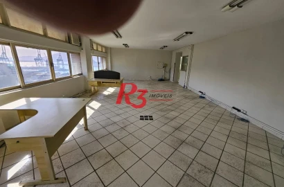 Sala para alugar, 110 m² - Centro - Santos/SP