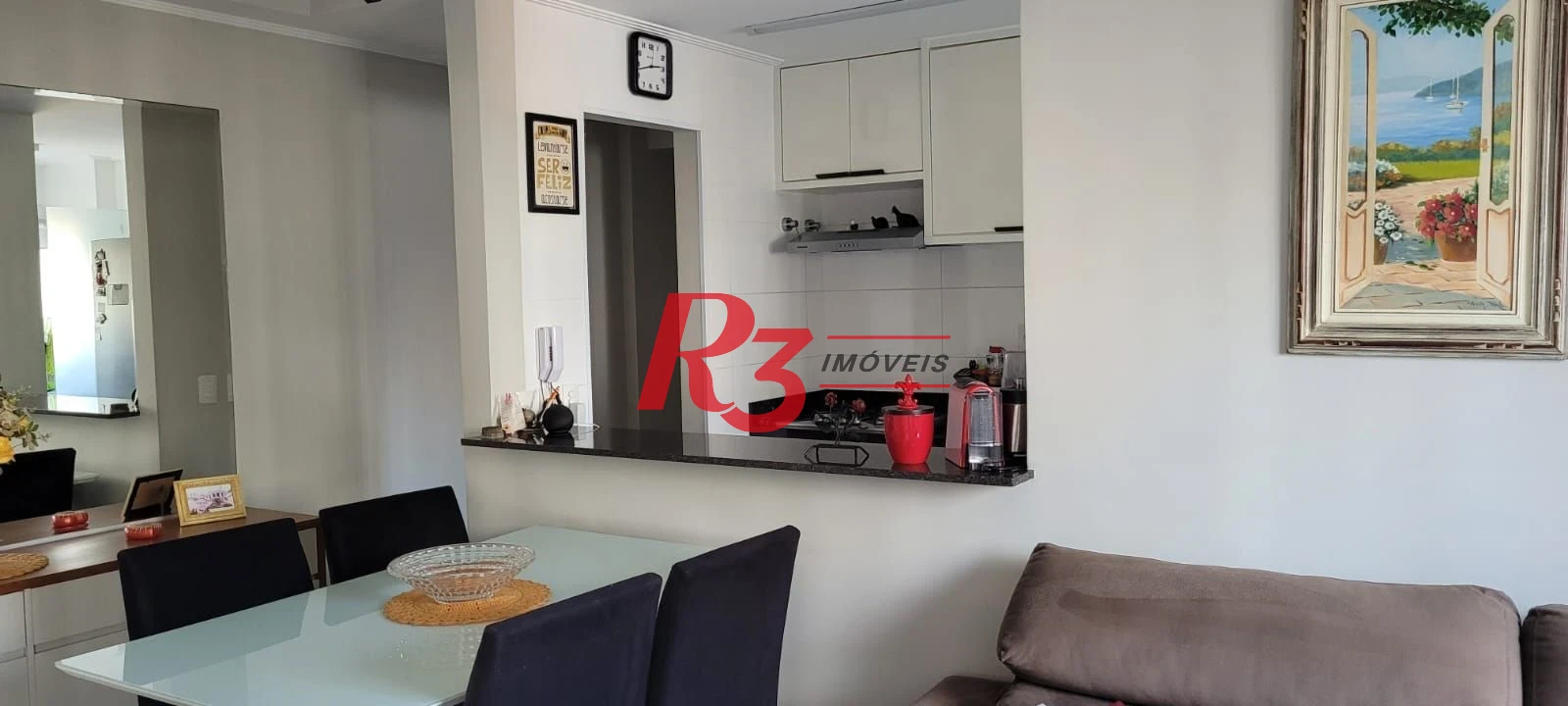 Apartamento com 2 dormitórios à venda, 69 m² por R$ 960.000,00 - Boqueirão - Santos/SP