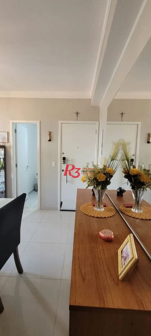 Apartamento com 2 dormitórios à venda, 69 m² por R$ 960.000,00 - Boqueirão - Santos/SP