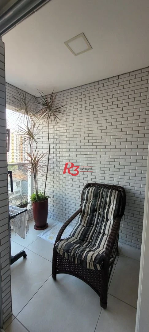 Apartamento com 2 dormitórios à venda, 69 m² por R$ 960.000,00 - Boqueirão - Santos/SP