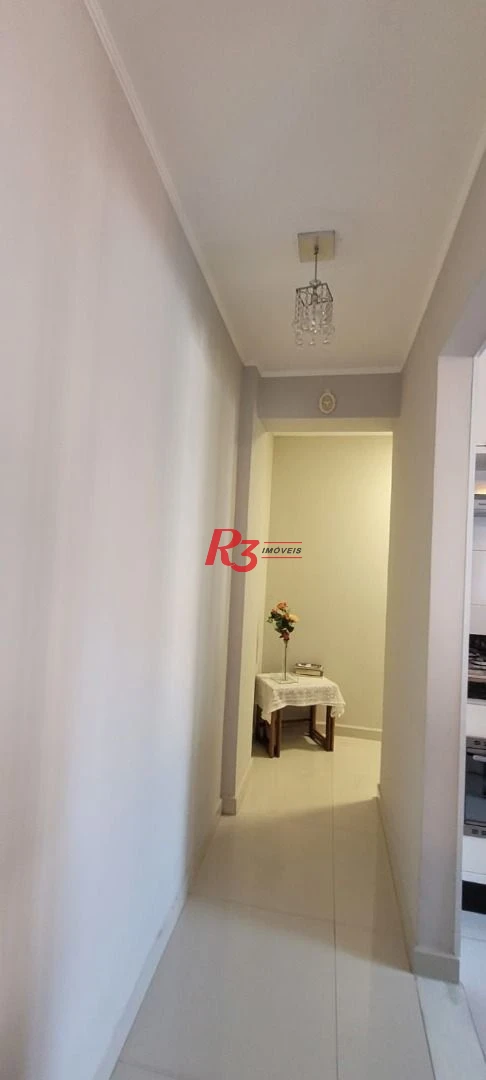 Apartamento com 2 dormitórios à venda, 69 m² por R$ 960.000,00 - Boqueirão - Santos/SP