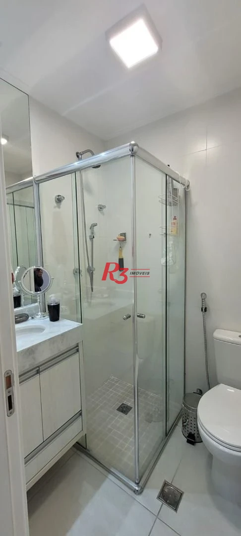 Apartamento com 2 dormitórios à venda, 69 m² por R$ 960.000,00 - Boqueirão - Santos/SP