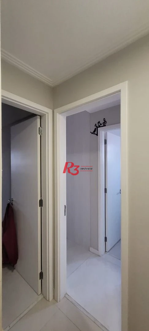 Apartamento com 2 dormitórios à venda, 69 m² por R$ 960.000,00 - Boqueirão - Santos/SP