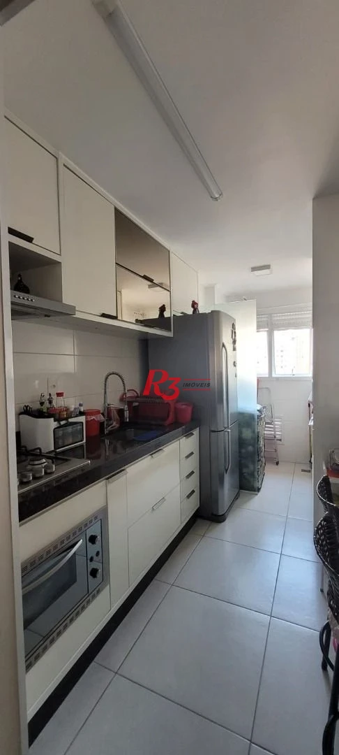 Apartamento com 2 dormitórios à venda, 69 m² por R$ 960.000,00 - Boqueirão - Santos/SP