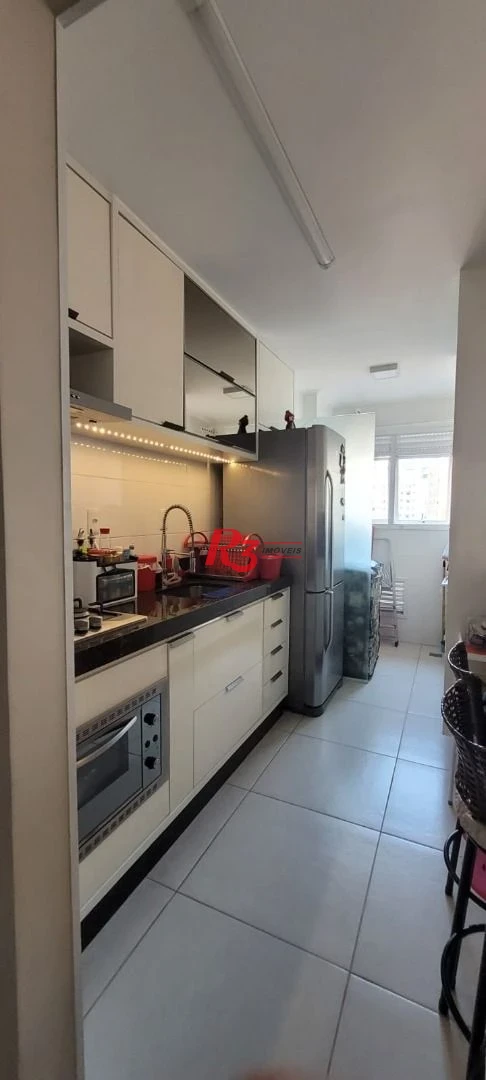 Apartamento com 2 dormitórios à venda, 69 m² por R$ 960.000,00 - Boqueirão - Santos/SP