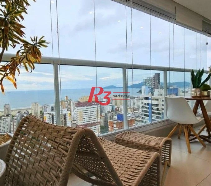 Apartamento à venda, 134 m² por R$ 2.950.000,00 - Gonzaga - Santos/SP