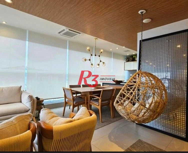 Apartamento à venda, 134 m² por R$ 2.950.000,00 - Gonzaga - Santos/SP