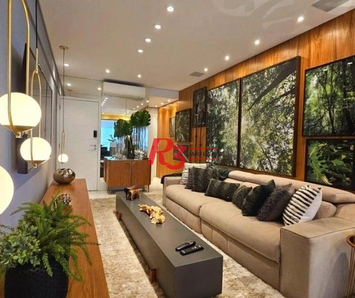 Apartamento à venda, 134 m² por R$ 2.950.000,00 - Gonzaga - Santos/SP