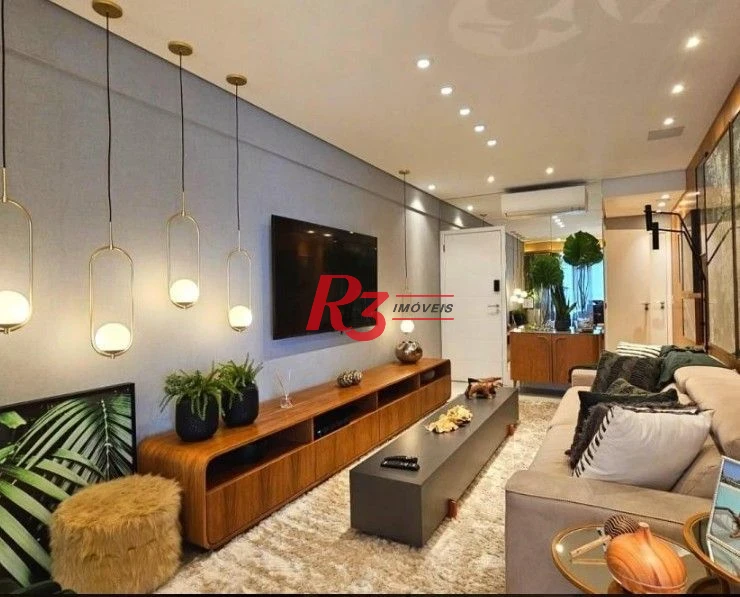 Apartamento à venda, 134 m² por R$ 2.950.000,00 - Gonzaga - Santos/SP