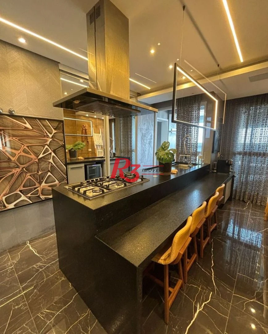 Apartamento à venda, 134 m² por R$ 2.950.000,00 - Gonzaga - Santos/SP