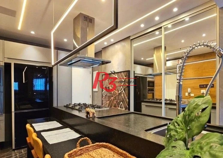 Apartamento à venda, 134 m² por R$ 2.950.000,00 - Gonzaga - Santos/SP