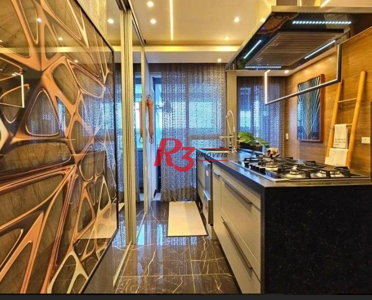 Apartamento à venda, 134 m² por R$ 2.950.000,00 - Gonzaga - Santos/SP