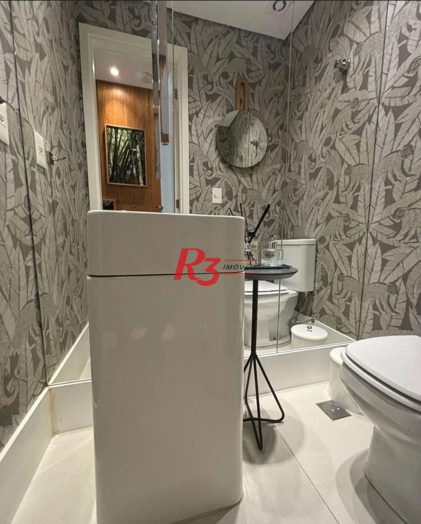 Apartamento à venda, 134 m² por R$ 2.950.000,00 - Gonzaga - Santos/SP