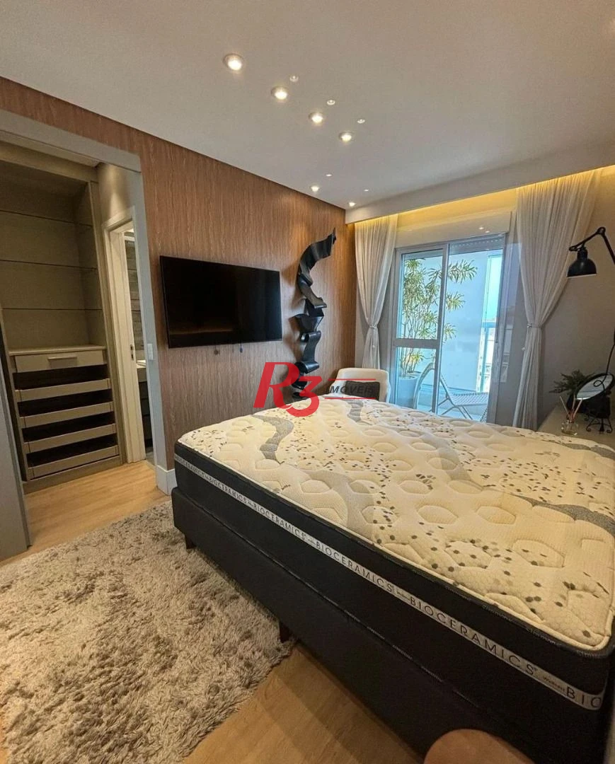 Apartamento à venda, 134 m² por R$ 2.950.000,00 - Gonzaga - Santos/SP
