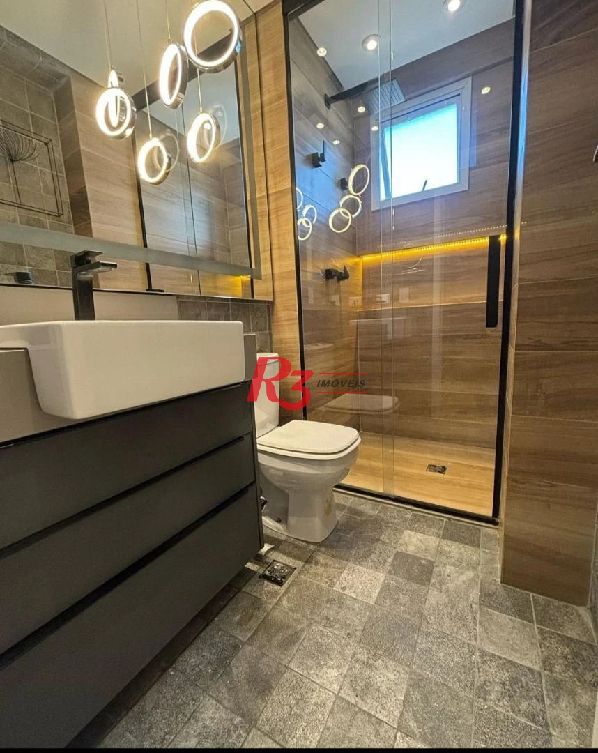 Apartamento à venda, 134 m² por R$ 2.950.000,00 - Gonzaga - Santos/SP