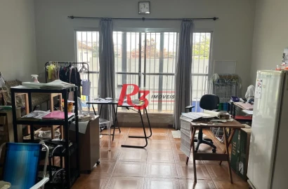 Sobrado à venda, 115 m² por R$ 639.000,00 - Ponta da Praia - Santos/SP
