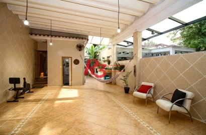 Casa à venda, 350 m² por R$ 1.580.000,00 - Vila Belmiro - Santos/SP