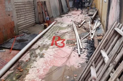 Terreno à venda, 240 m² por R$ 1.050.000,00 - Embaré - Santos/SP